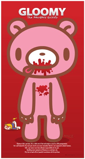 Gloomy Bear Poster By Mori Chack For Poster Cause Project