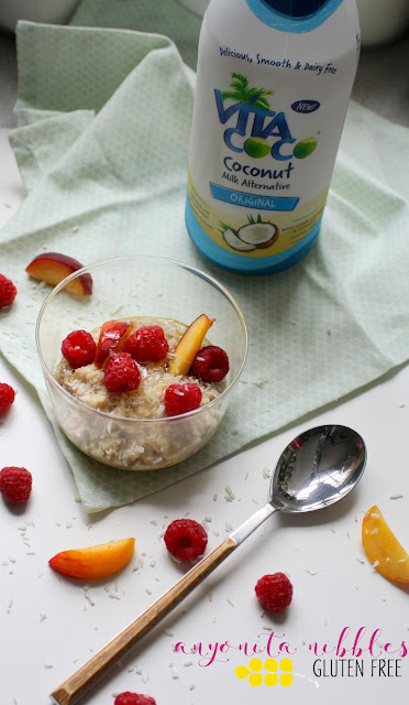 Coconut Milk Oatmeal that #TastesLikeNoUdder from Anyonita Nibbles