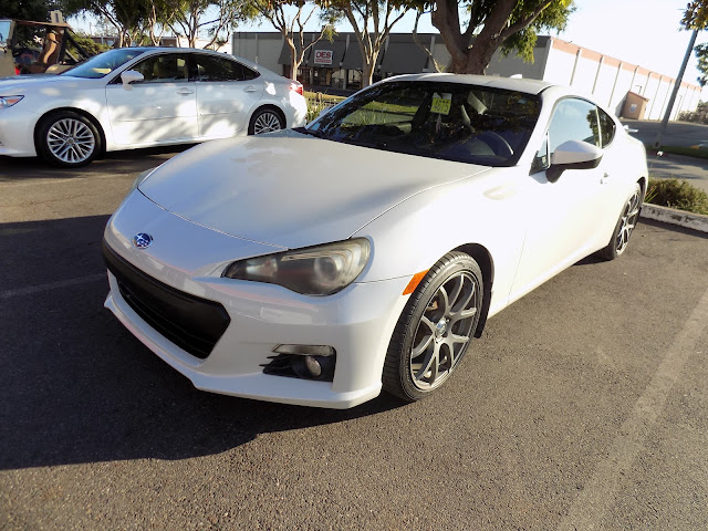 2013 Subaru BRZ- After spot repair at Almost Everything Autobody was completed