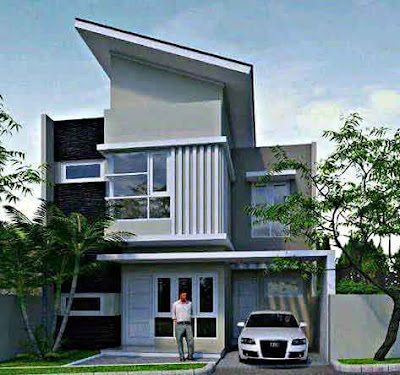 Inspirasi Model Desain Rumah Minimalis yang Bagus dan Elegan 2 Lantai