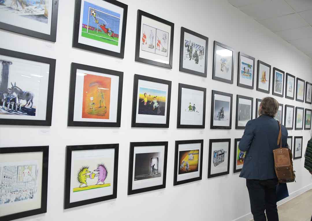 Photos from Inauguration of the 8th edition of international cartoon festival, Ferizaj