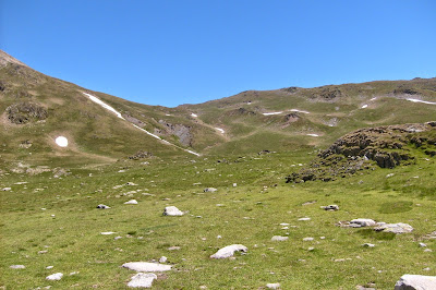 montée facile vers Portella de la Grava