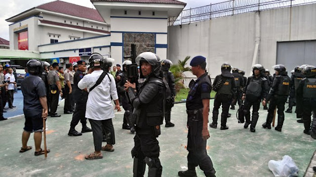 Rumah Tahanan Sialang Bungkuk Rusuh Lagi