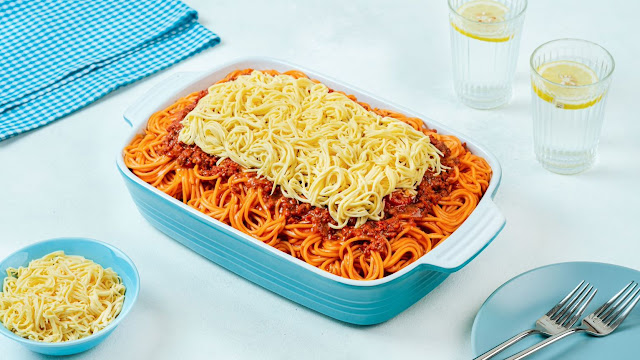 cheesy spaghetti