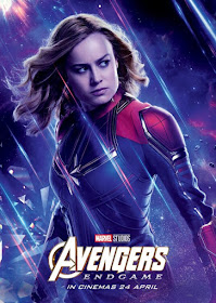 Captain Marvel Avengers Endgame poster