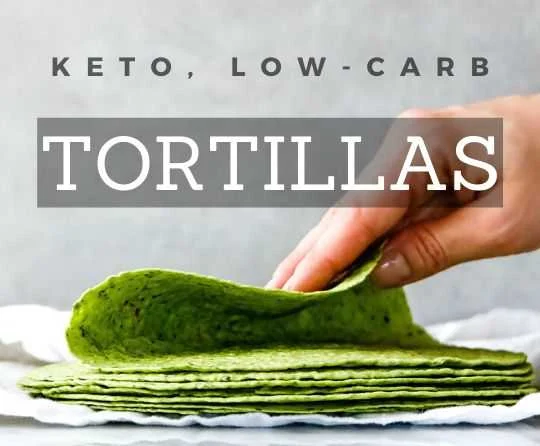 spinach tortillas low-carb