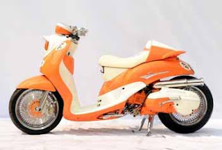 MODIFIKASI HONDA SCOOPY LOWRIDER