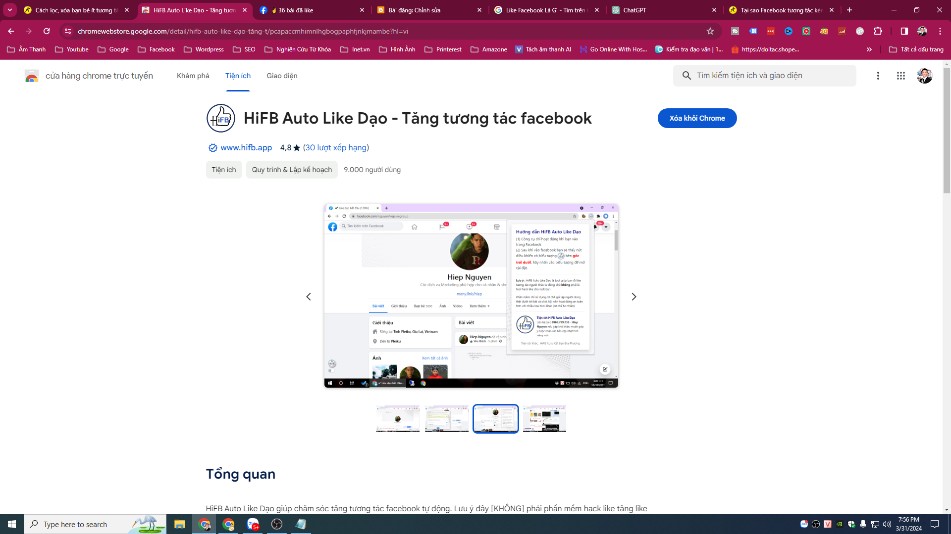 HiFB Auto Like Dạo - Cách Tăng Tương Tác Nick Facebook Tự Động Miễn Phí Không Cần Cài Phần Mềm