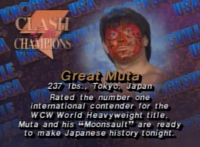 WCW Clash of the Champions 15: The Greatest Muta of All Time