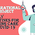 DAILY ROUTINE TO PREVENT THE COVID-19