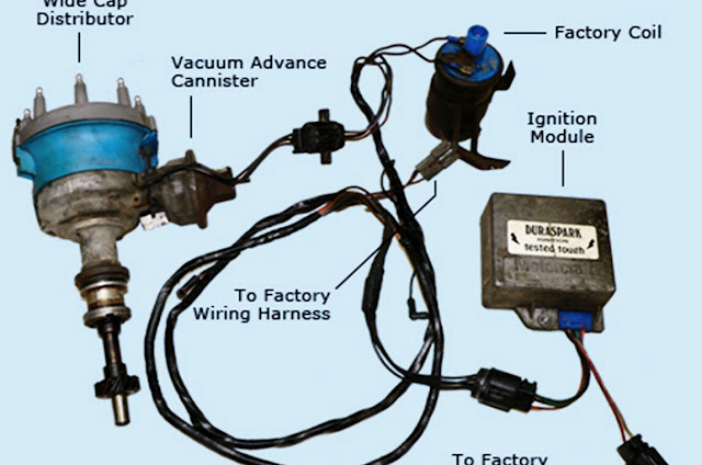como conectar un distribuidor de encendido electronico