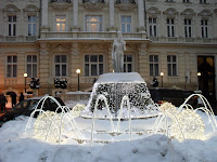 KARLOVY VARY, ÇEK CUMHURİYETİ, PRAG GEZİSİ, KAPLICA, ÖRDEK, KAR, ROMANTİK, SEYAHAT, SOĞUK,