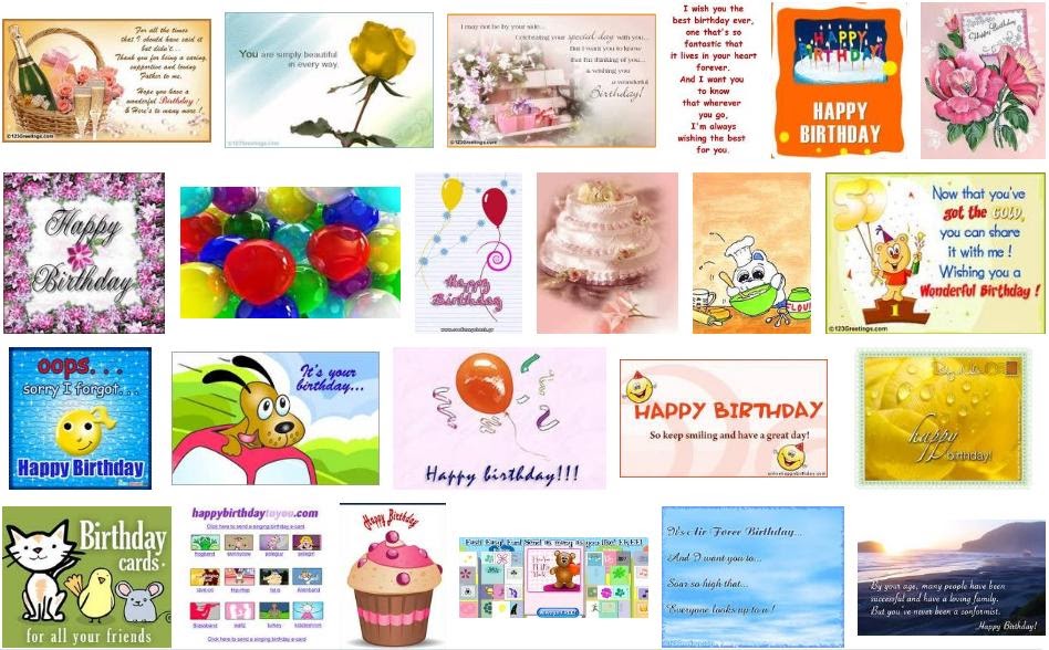 E-cards Best: Birthday E-cards