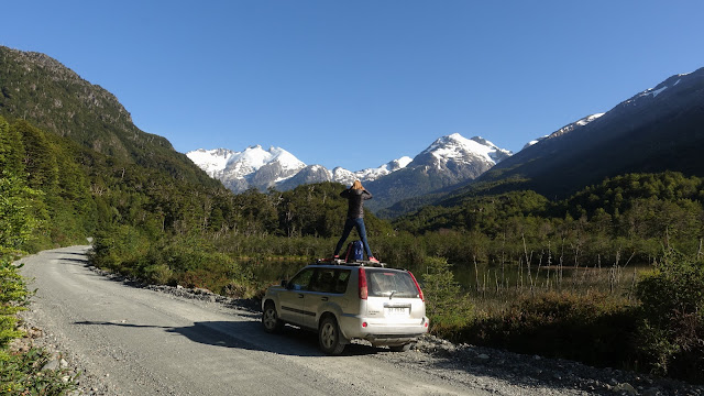 Onderweg naar Bahía Exploradores