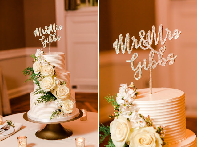 Christmas Themed Wedding at The Tidewater Inn in Easton, MD photographed by Maryland Wedding Photographer Heather Ryan Photography