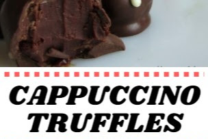 Cappuccino Truffles #christmas #snack