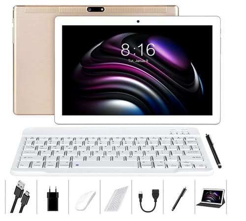 LNMBBS 4GB RAM 64GB ROM Octa-Core Android 10 Tablet