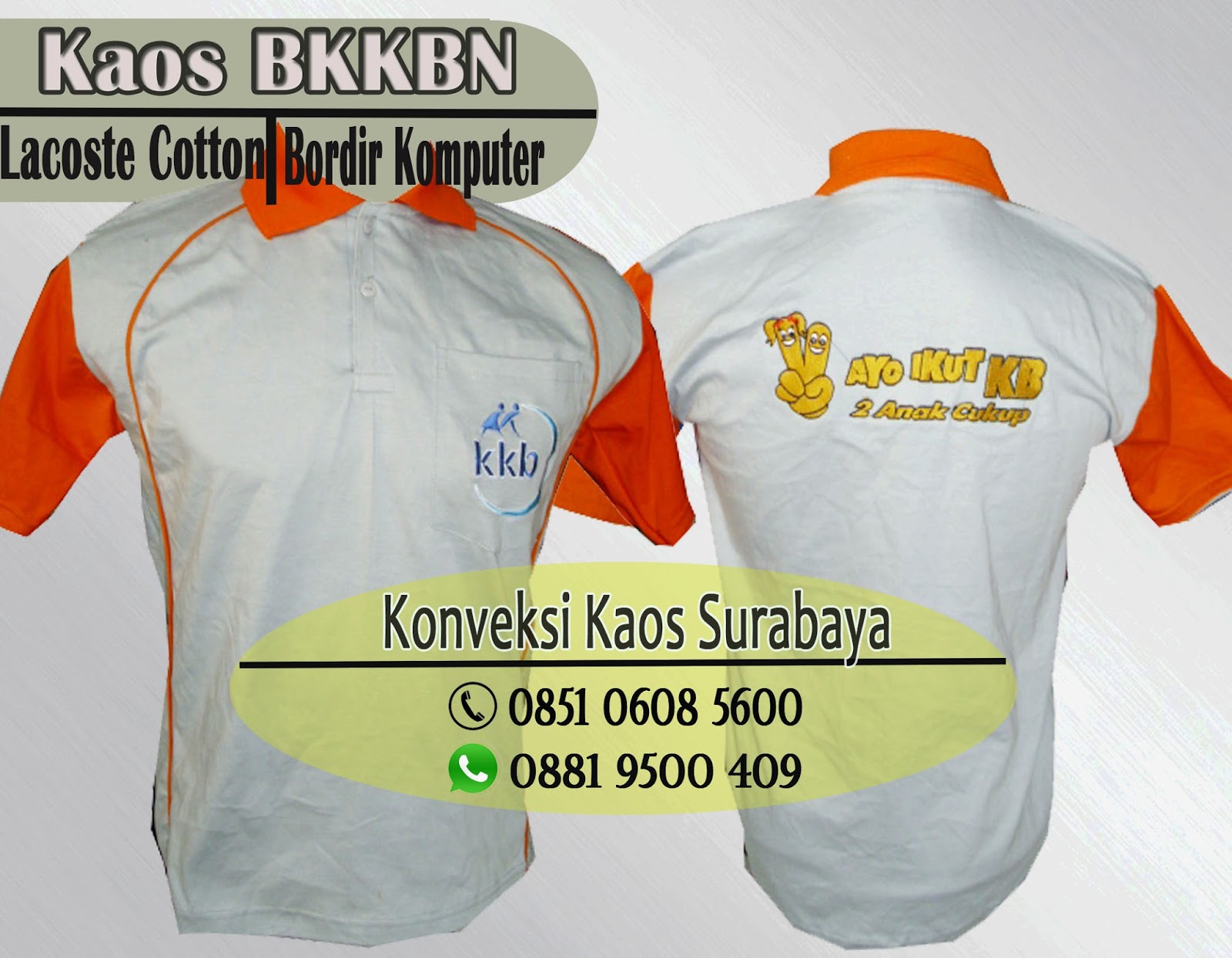 Jasa Produksi Kaos  Polo  Seragam Surabaya