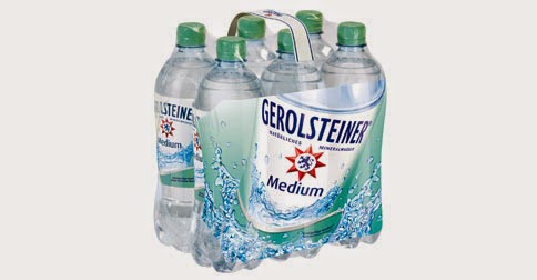  Tester Wochenvorräte Gerolsteiner Mineralwasser