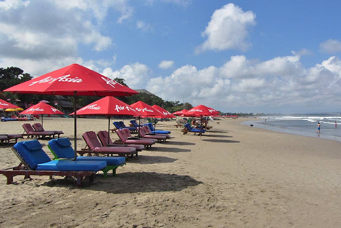 Hamachas en la playa