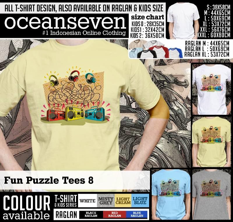 Kaos Fun Puzzle Tees 8