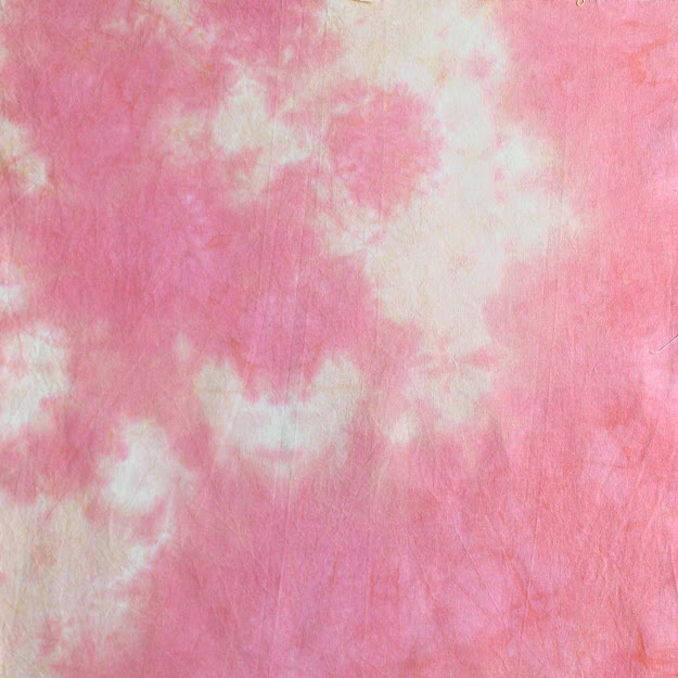 Helen O'Hara The Hoarders Art Room tie dye pink yellow