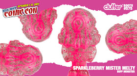 New York Comic Con 2017 Exclusive Sparkleberry Mister Melty Resin Figure by Buff Monster x Clutter