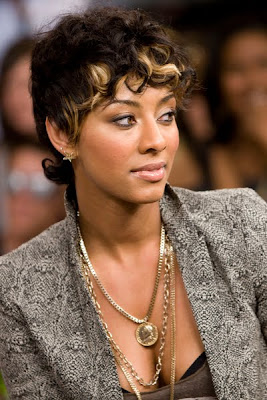 Keri Hilson Short Curly Hairstyles