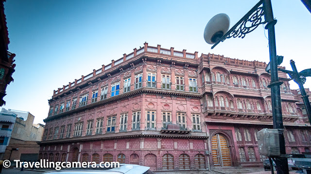 The first of these havelis is rumored to have been initiated in the 1400s by the wealthy Rampuria merchants. They hired Balujee Chalva to construct palatial and stately homes for their families. The instructions were to spare no expense and use the best possible material and hire the most talented artisans.