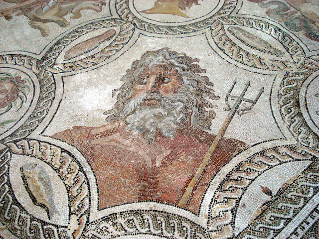 Pulido de mosaico romano