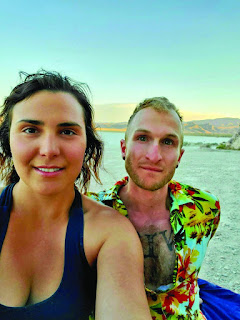 Lauren Tourkow and fiance