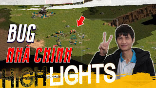 Highlights AOE: Hồng Anh BUG nhà chính trong kèo SOLO RANDOM với BiBi