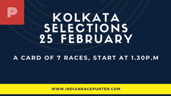 Kolkata Race Selections 4 March