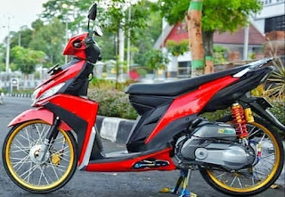 modifikasi mio m3 merah