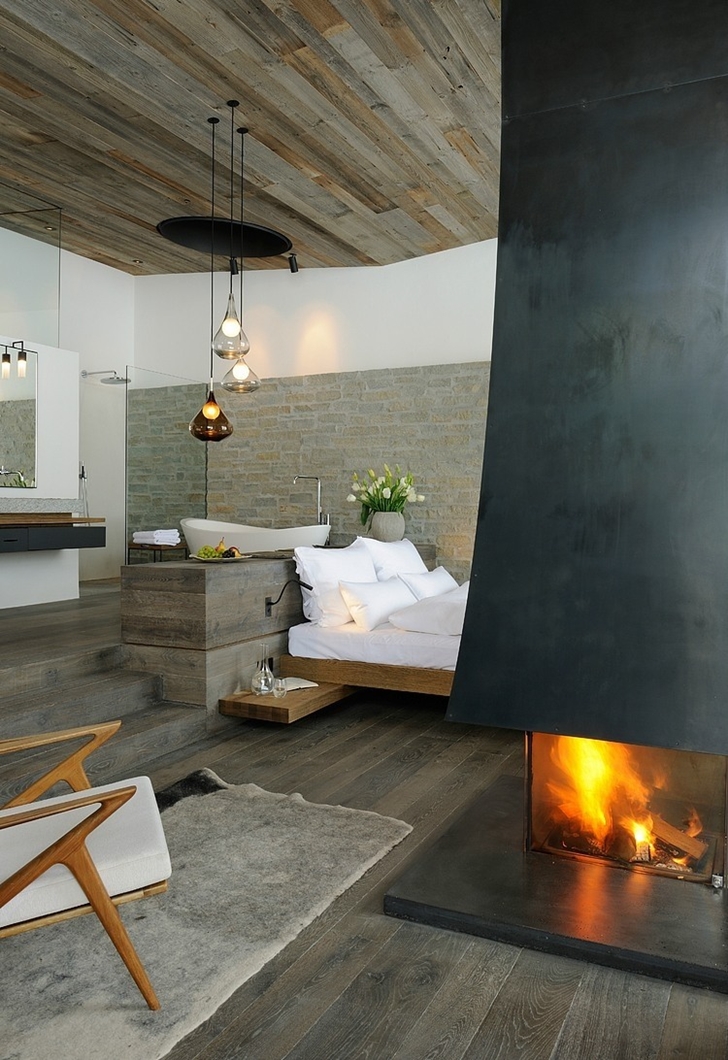 Amazing modern bedroom in Boutique Hotel, Austria