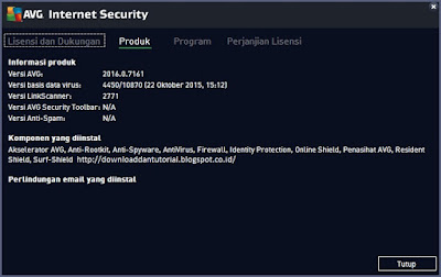 Download AVG Internet Security 2016 Terbaru Offline installer Versi 2016.0.7161