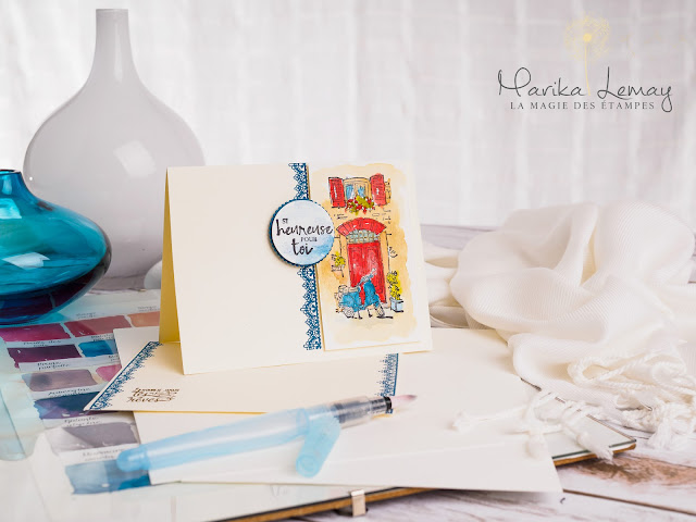 carte avec jeu mediterranean moments stampinup