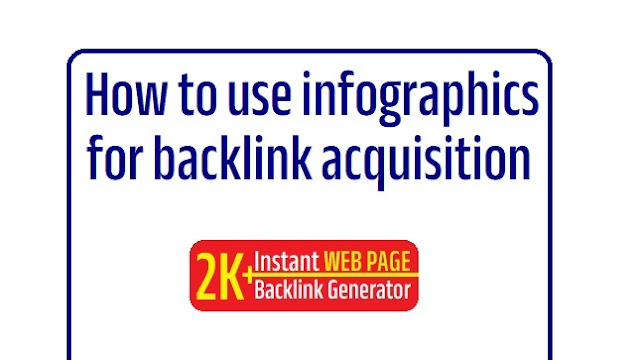 use infographics for backlink acquisition