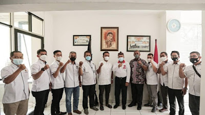 Mang Oded Ajak PWI Kota Bandung Berkolaborasi dan Bersinergi Dengan Pemkot Bandung