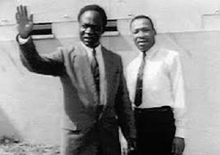 Kwame Nkrumah of Ghana and Martin Luther King Jr.