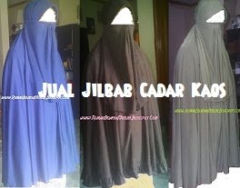 Jilbab Cadar Syar'i Kaos