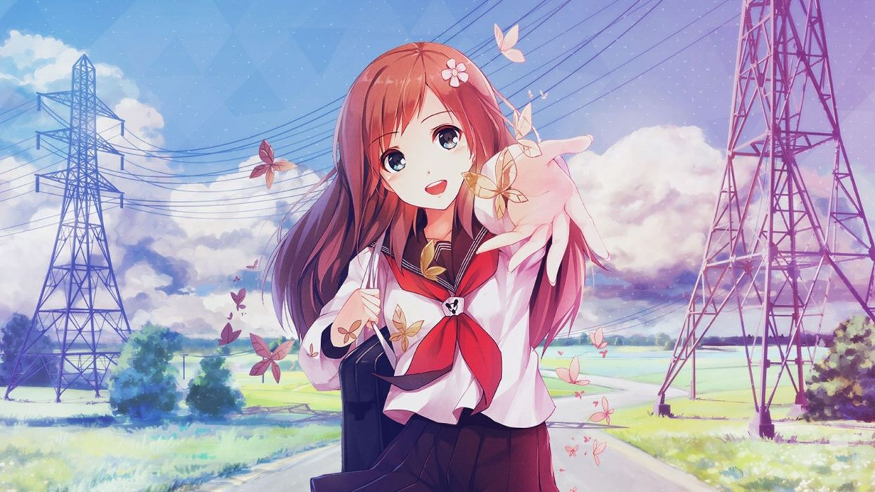 anime cute background