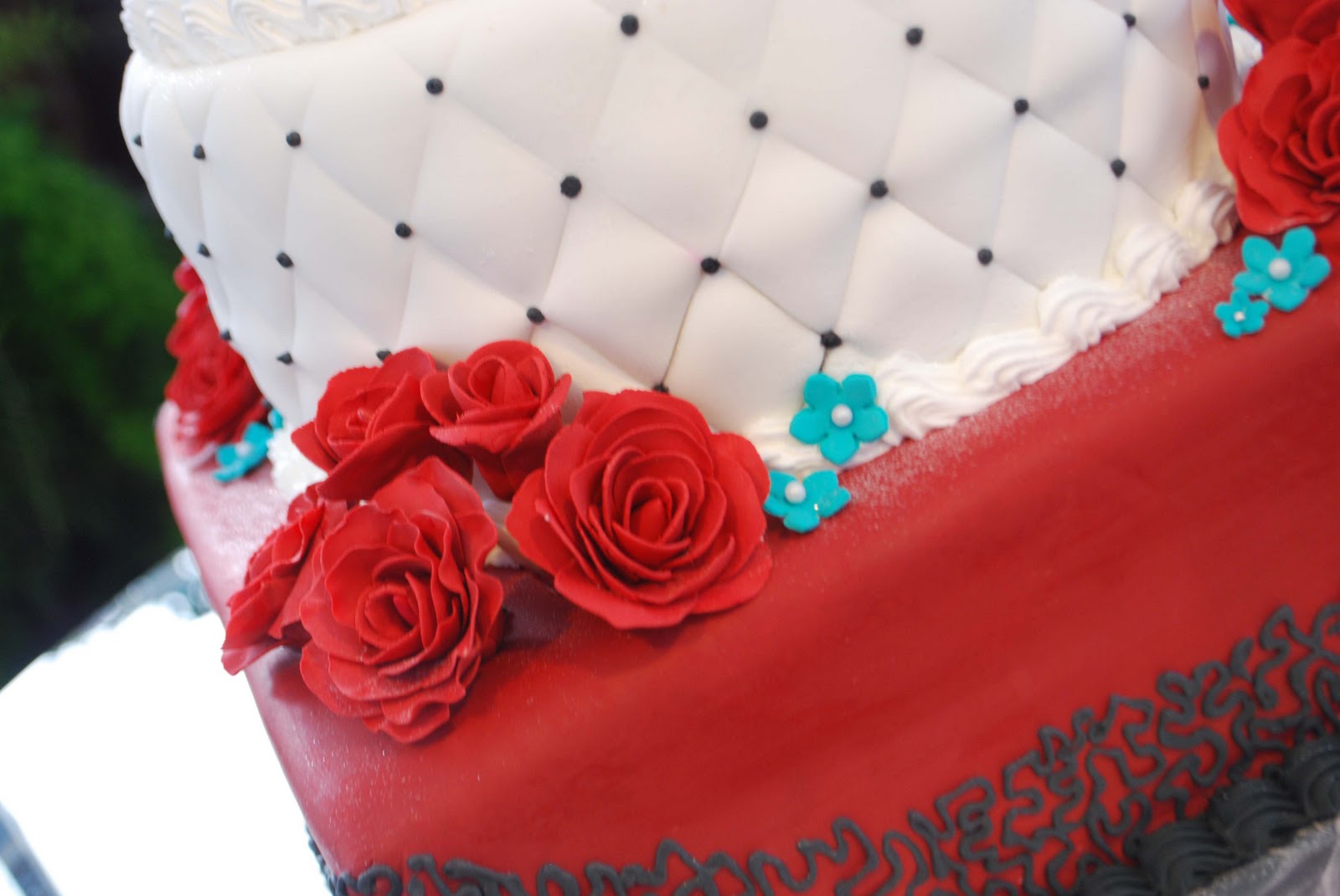 beautiful square wedding cakes Wedding Cake Adventures: Part II