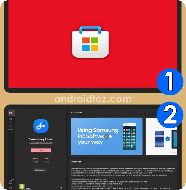 Download Samsung Flow on A Windows Computer