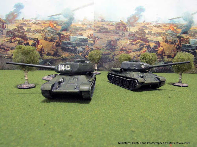 Italeri 1/72 Russian T-34/85 Tanks