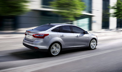 2011 Ford Focus Sedan Rear Side View