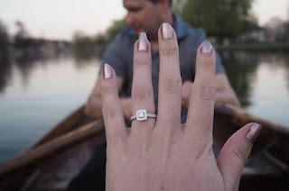 Perfect propsal getting engaged in Stratford upon Avon