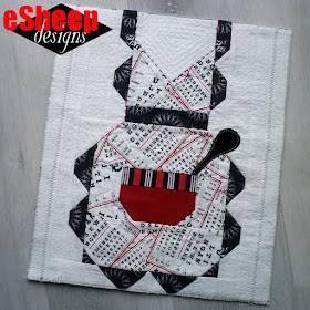 FQS Snapshots Kindred Kitchen Quilt Block crafted by eSheep Designs