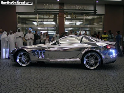 Marks Diecast Mercedes Benz White Gold