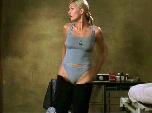 Natasha Henstridge in panties